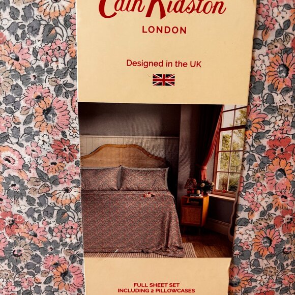 Cath Kidston FULL Sheet Set 100% OEKO Cotton - Picture 1 of 10
